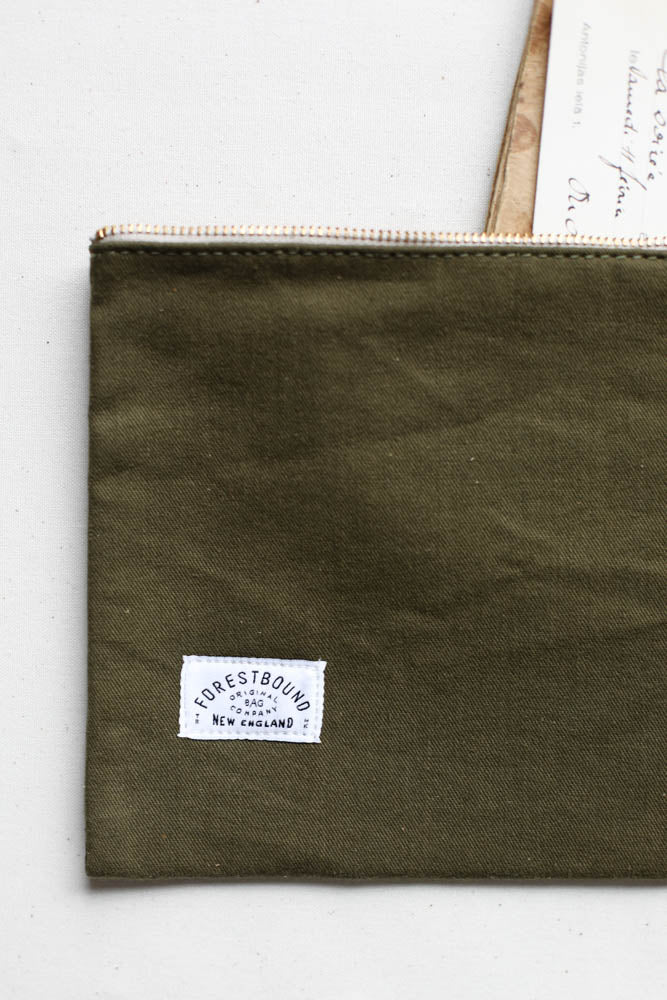 WWII era Military Canvas Utility Pouch
