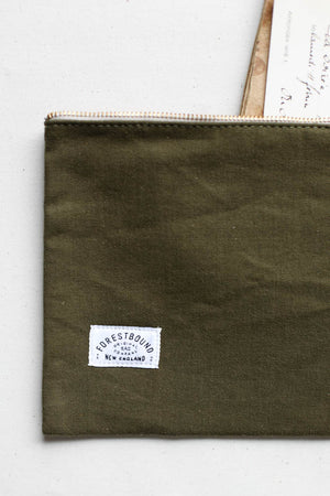 WWII era Military Canvas Utility Pouch