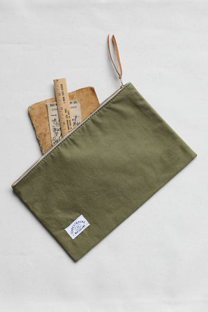 WWII era Military Canvas Utility Pouch