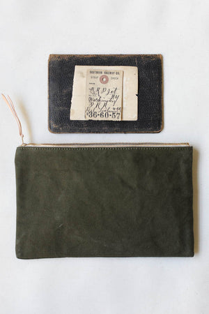 WWII era Military Canvas Utility Pouch