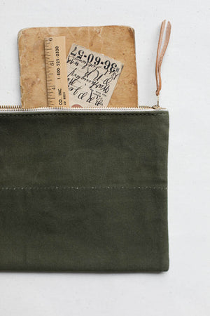 WWII era Military Canvas Utility Pouch
