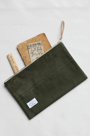 WWII era Military Canvas Utility Pouch