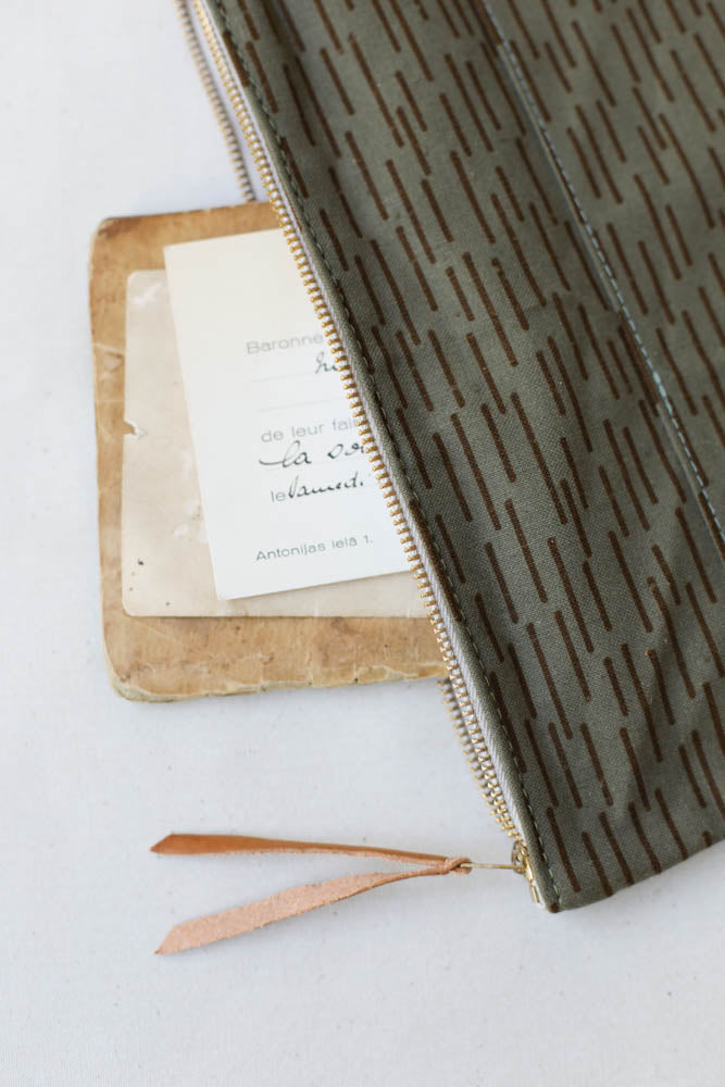1950's era Camo Utility Pouch