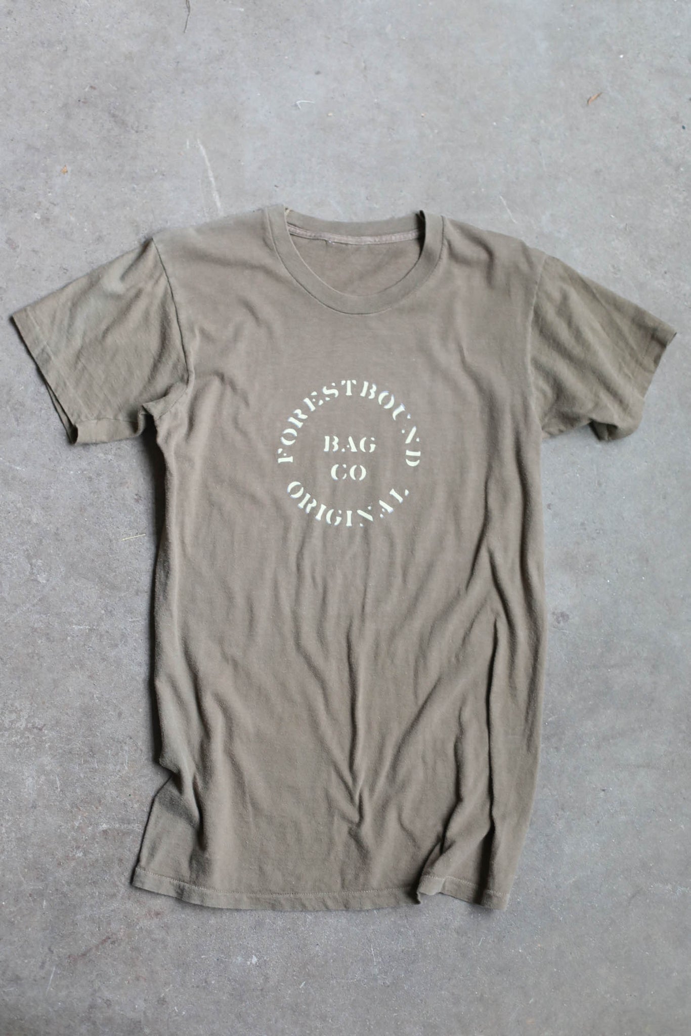 Forestbound Vintage Army Tee No. 3