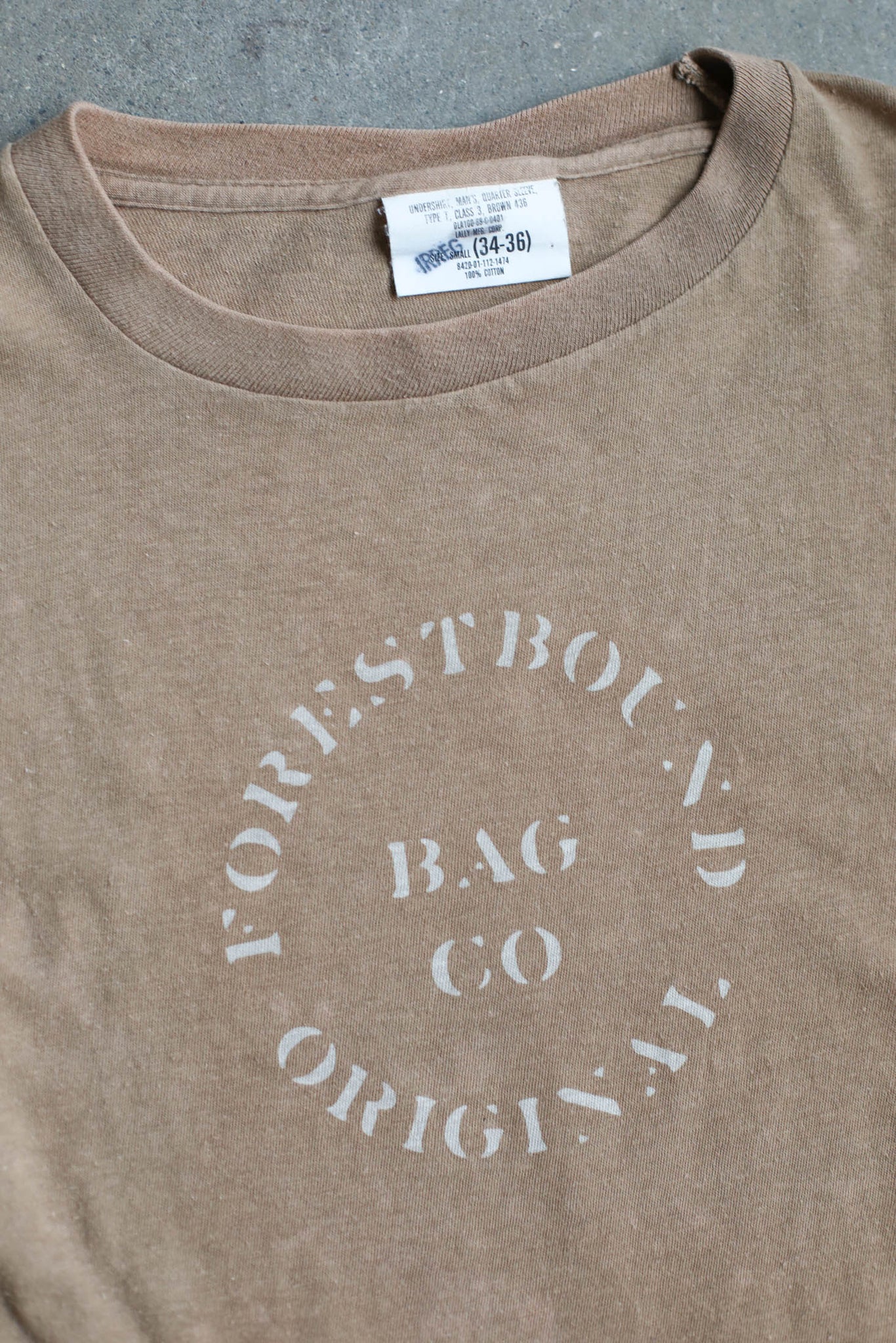 Forestbound Vintage Army Tee No. 6