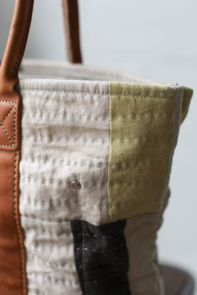 Folk Fibers x Forestbound Quilted Tote Bag No. 7