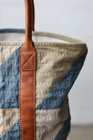 Folk Fibers x Forestbound Quilted Tote Bag No. 1