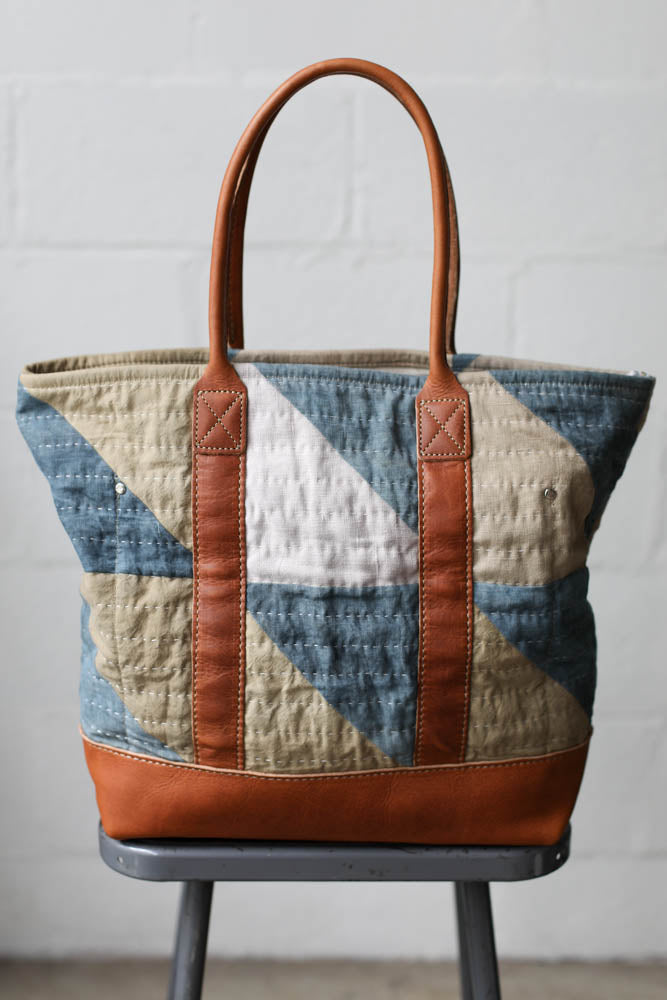 Folk Fibers x Forestbound Quilted Tote Bag No. 1