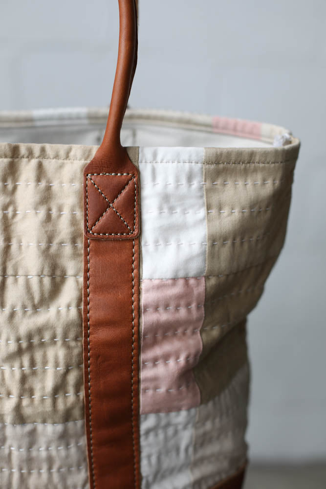 Folk Fibers x Forestbound Quilted Tote Bag No. 6