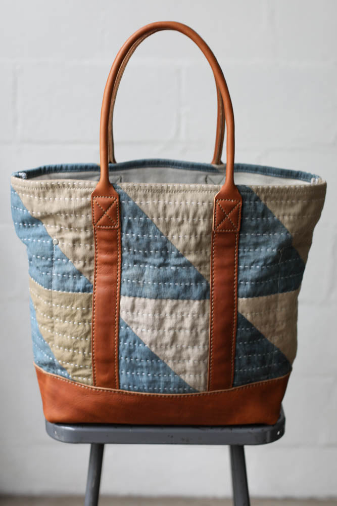 Folk Fibers x Forestbound Quilted Tote Bag No. 8