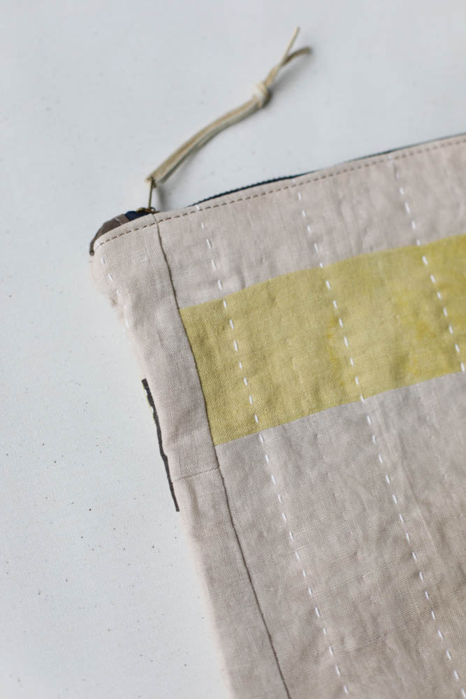 Folk Fibers x Forestbound Zip Pouch No. 1