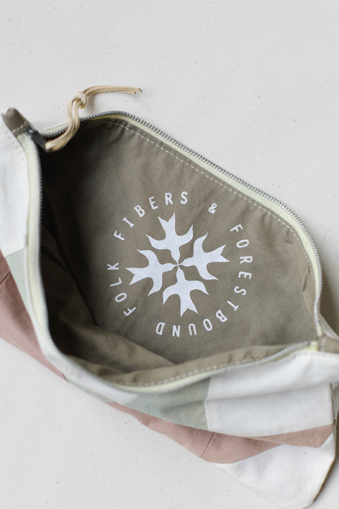 Folk Fibers x Forestbound Zip Pouch No. 2