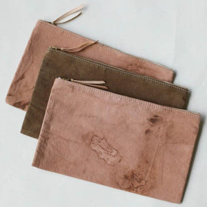 Folk Fibers x Forestbound Naturally Dyed Zip Pouch