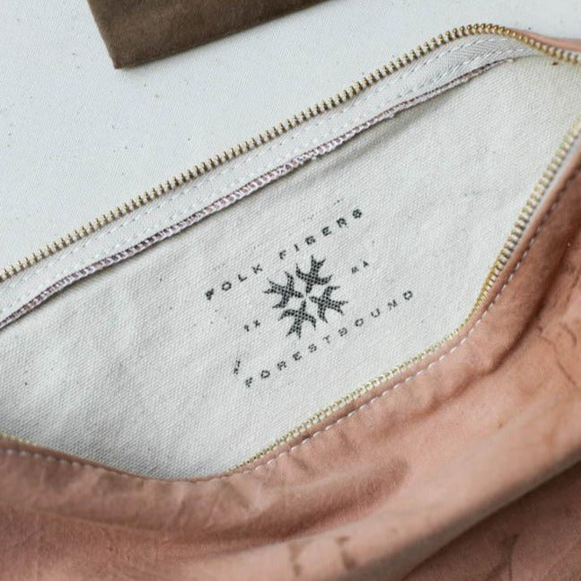 Folk Fibers x Forestbound Naturally Dyed Zip Pouch