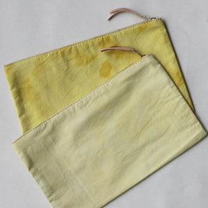 Folk Fibers x Forestbound Naturally Dyed Zip Pouch