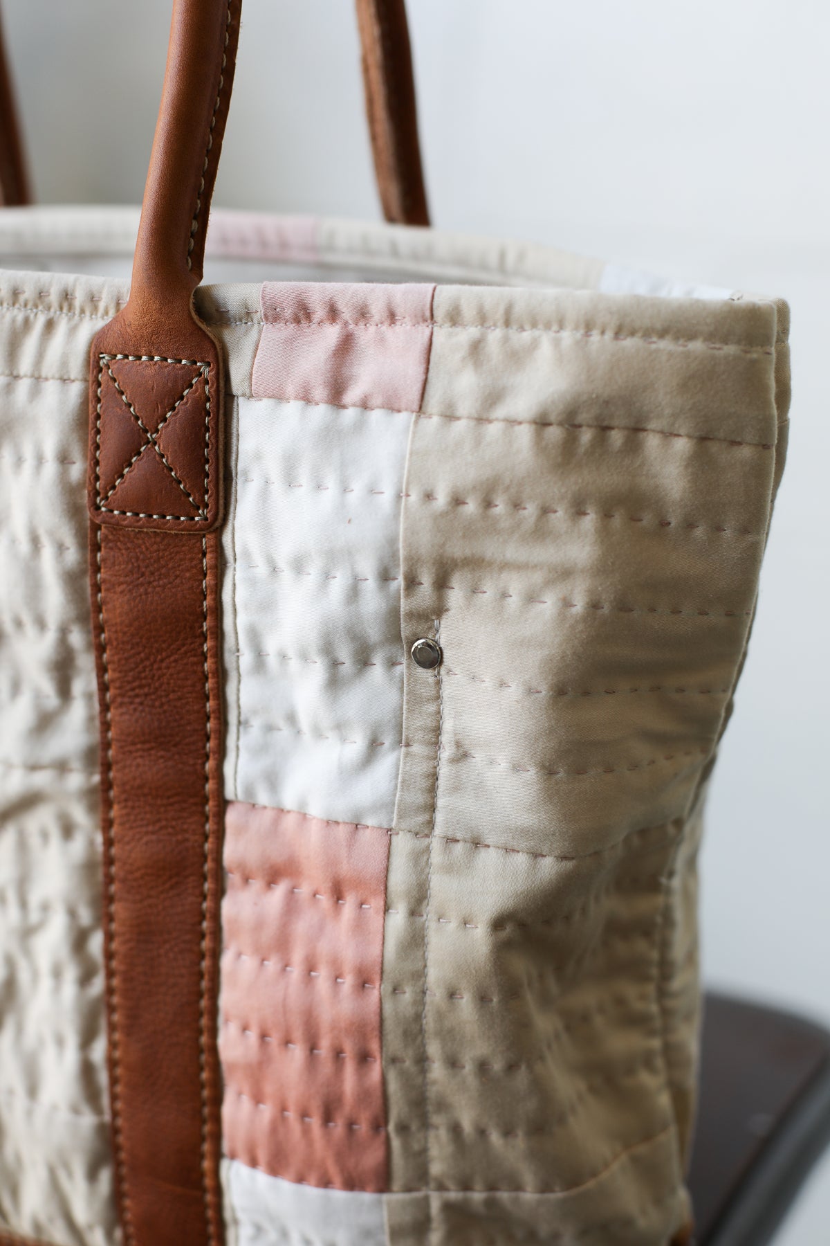Folk Fibers x Forestbound Quilted Tote Bag No. 9