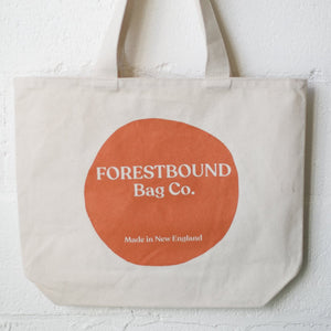 Forestbound Logo Tote Bag - Apricot