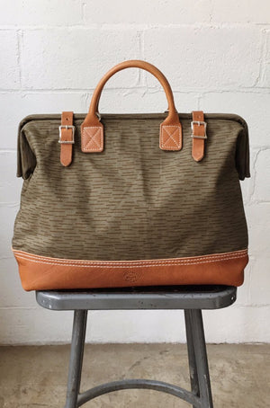 1950's era Salvaged Camo Carryall