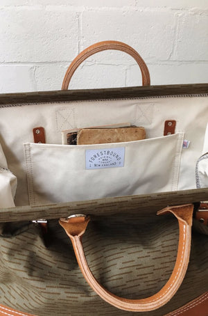 1950's era Salvaged Camo Carryall