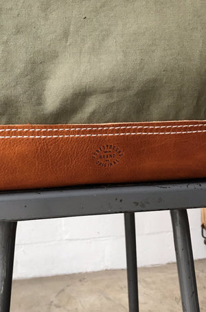 WWII era Salvaged Canvas Carryall
