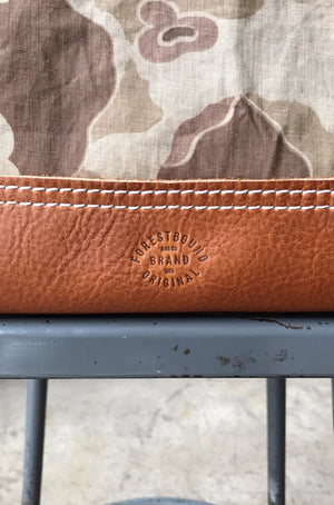 WWII era Salvaged Camo Carryall