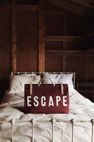 Forestbound ESCAPE Canvas Utility Bag in Auburn