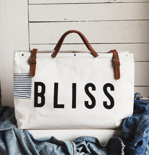 BLISS Canvas Utility Bag - Patch Second