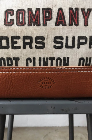 WWII era Salvaged Canvas & Work Apron Carryall