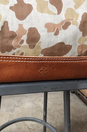 1940's era Salvaged Camo Carryall