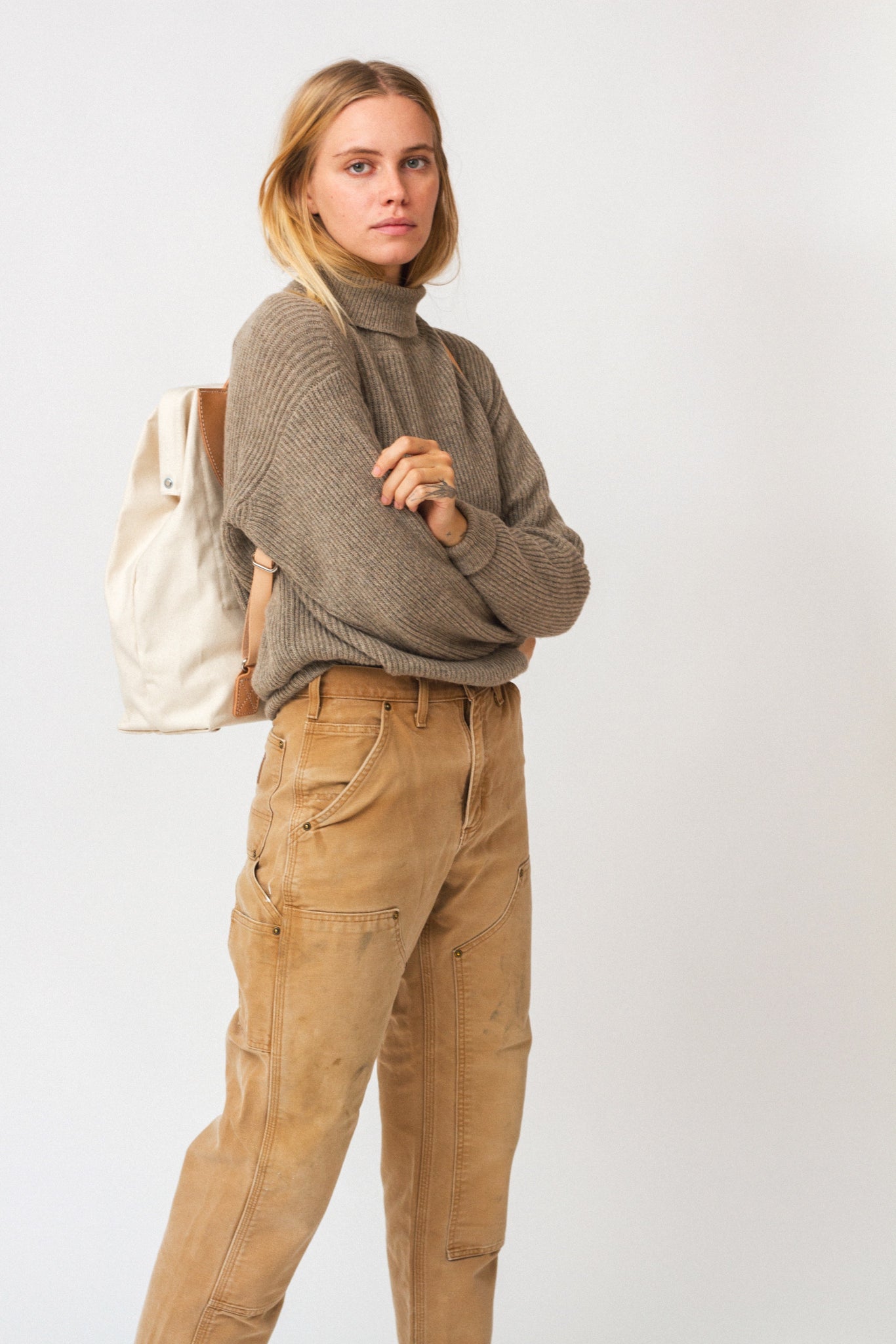 Utility Backpack in Natural