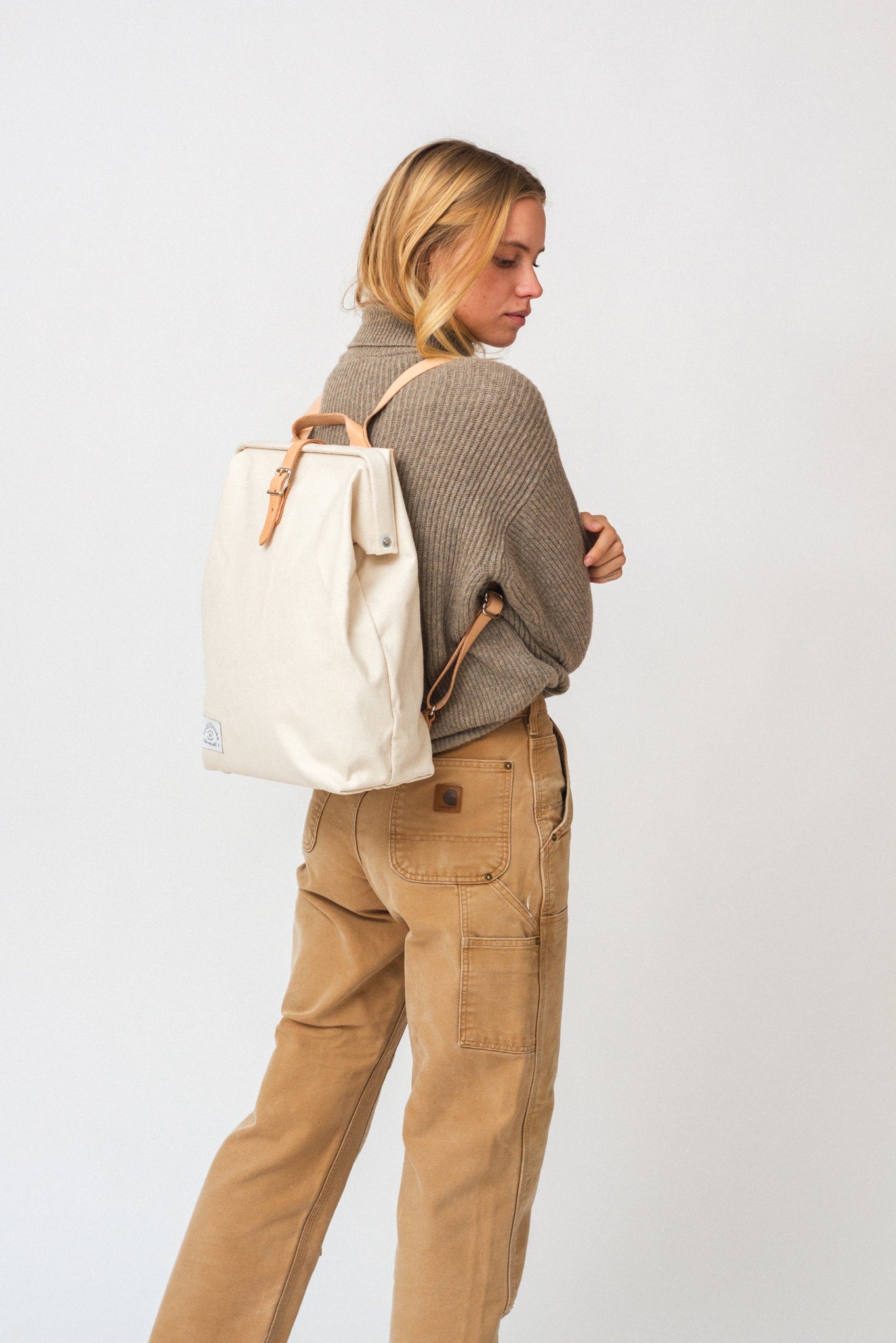 Utility Backpack in Natural
