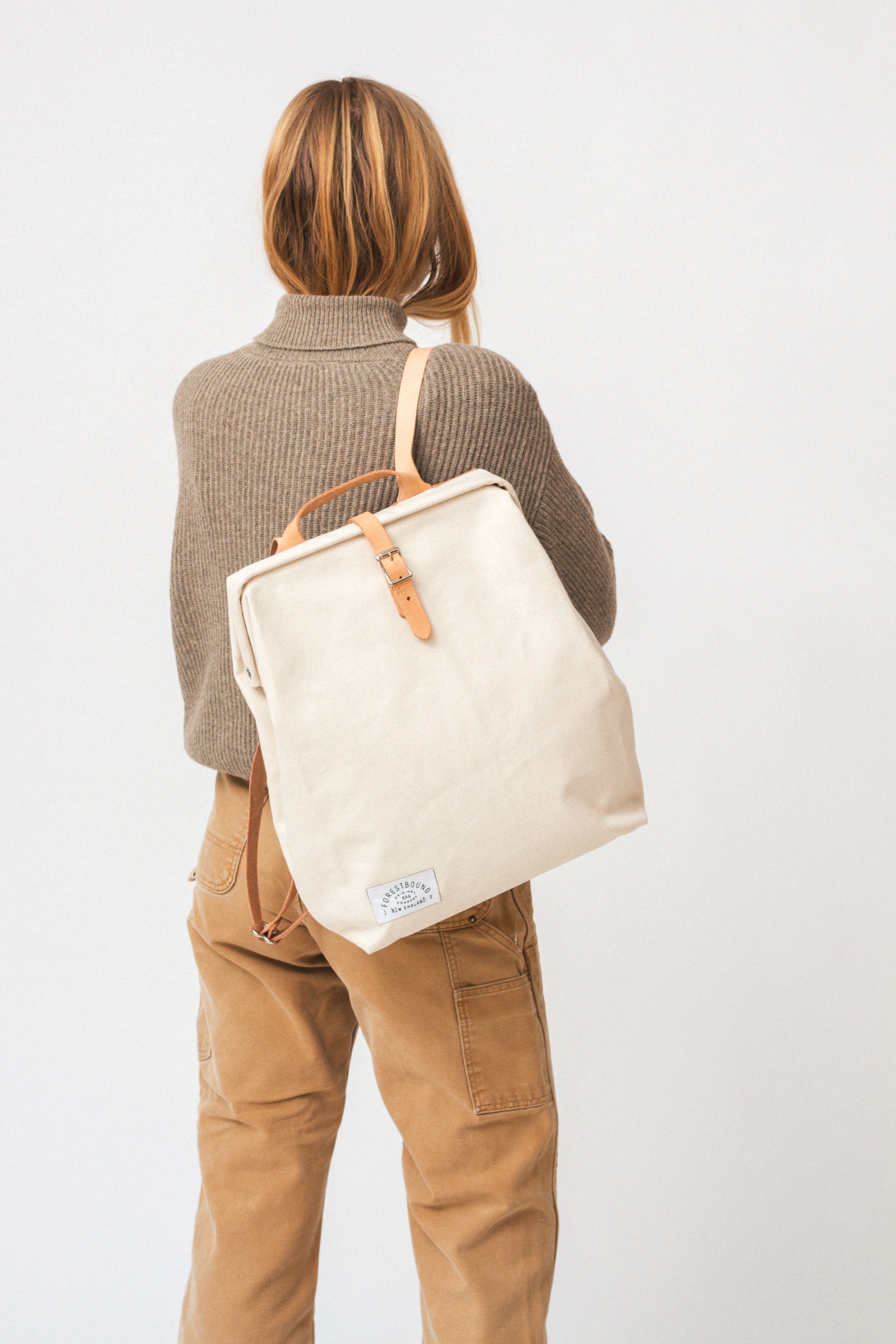 Utility Backpack in Natural – FORESTBOUND