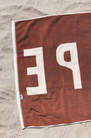 ESCAPE Towel in Copper