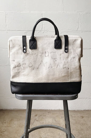 WWII era Salvaged USN Canvas Carryall