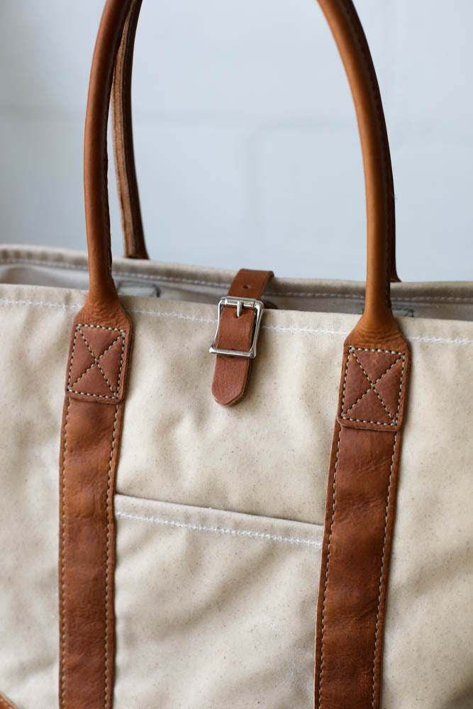 Waxed Canvas Tote Bag No. 3