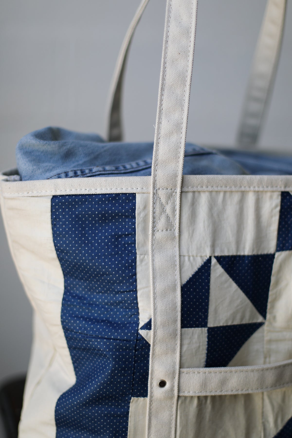 Reclaimed Market Tote No. 047