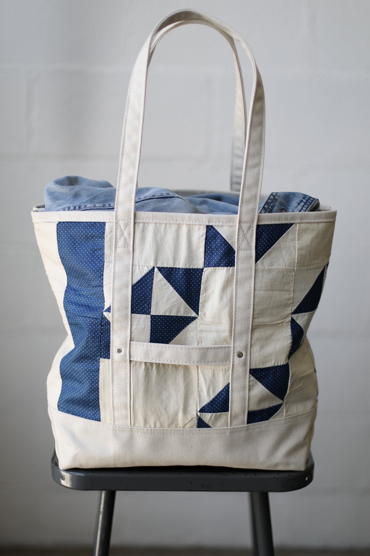 Reclaimed Market Tote No. 047