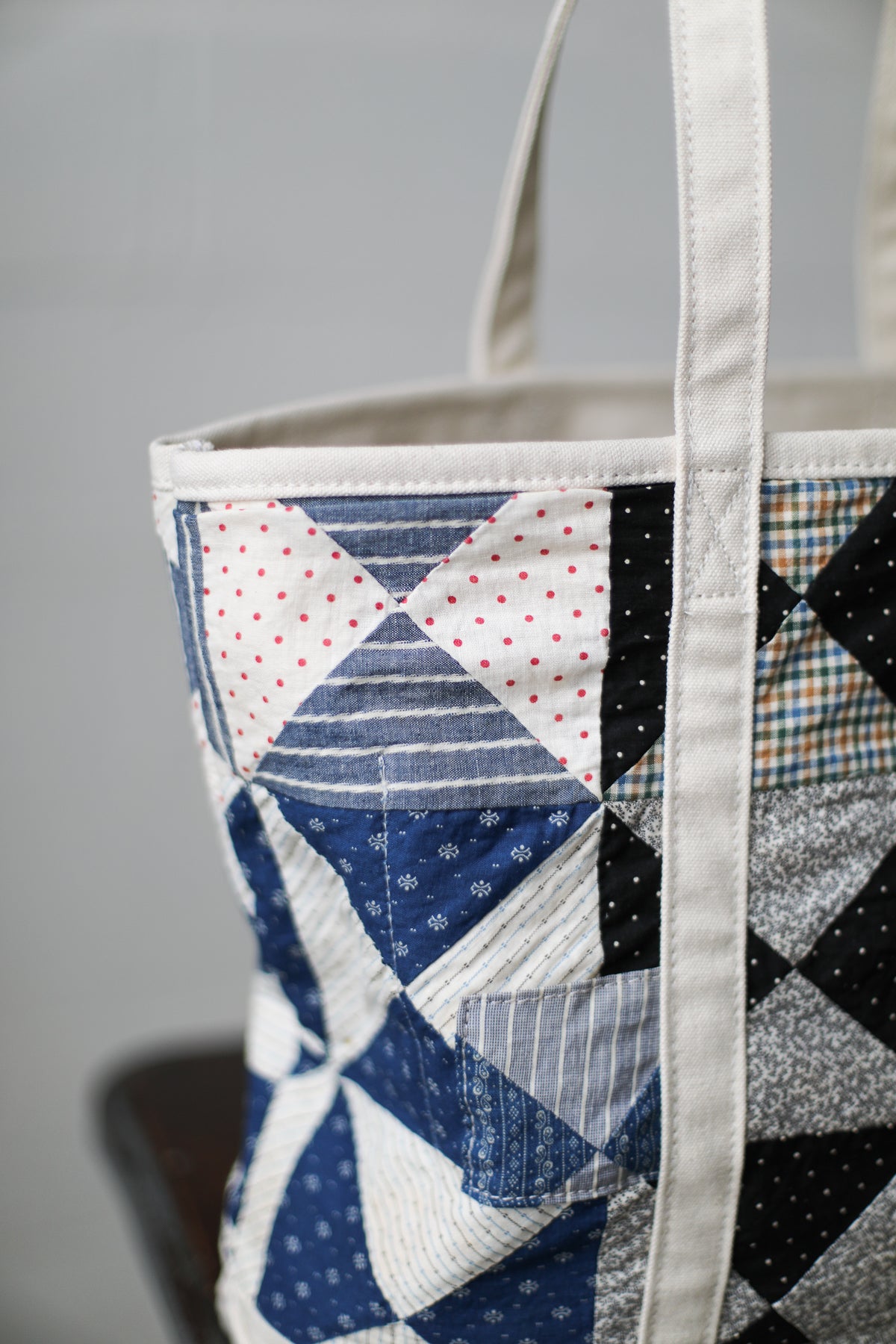 Reclaimed Market Tote No. 065