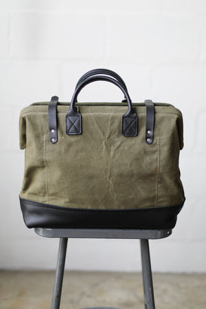 WWII era Salvaged Snoppy Canvas Carryall