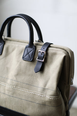 WWII era Salvaged USN Canvas Carryall