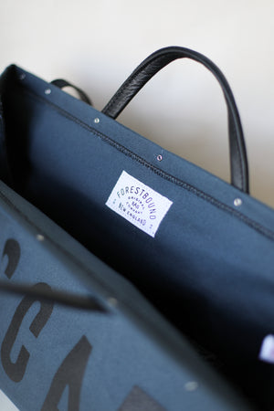 LIMITED EDITION - ESCAPE Canvas Utility Bag in Midnight