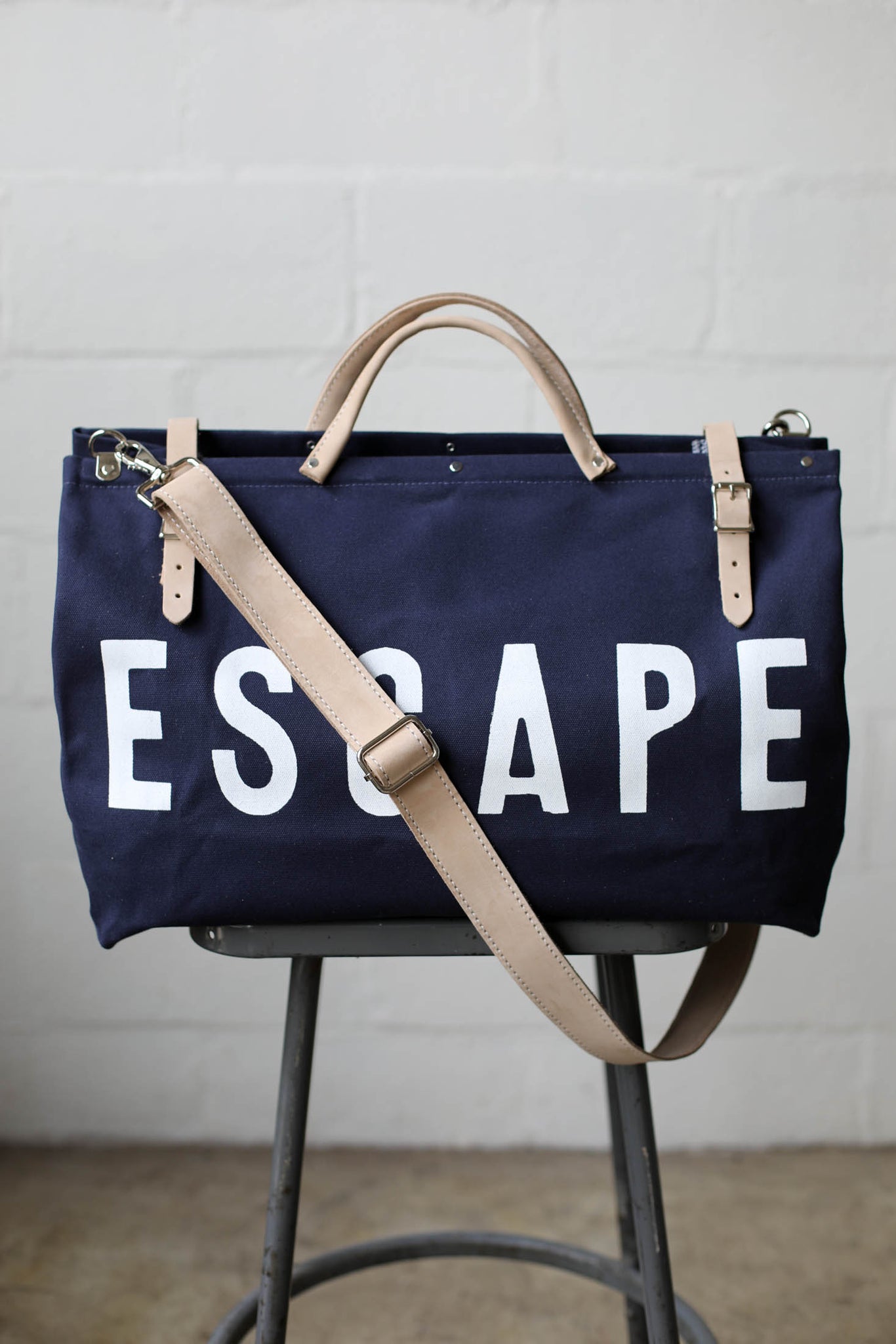 Forestbound ESCAPE Canvas Utility Bag in Navy