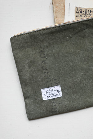 WWII era Military Canvas Utility Pouch