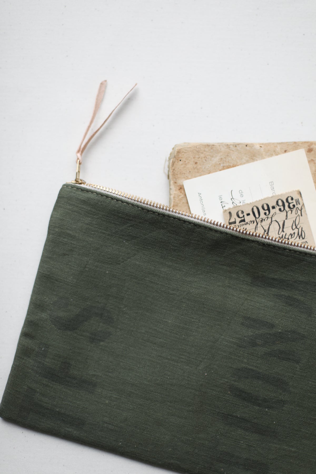 WWII era Military Canvas Utility Pouch