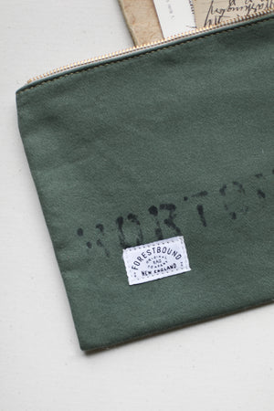 WWII era Military Canvas Utility Pouch