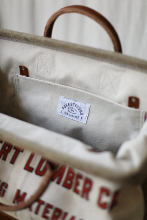 1960's era Salvaged Hemp & Lumber Apron Carryall