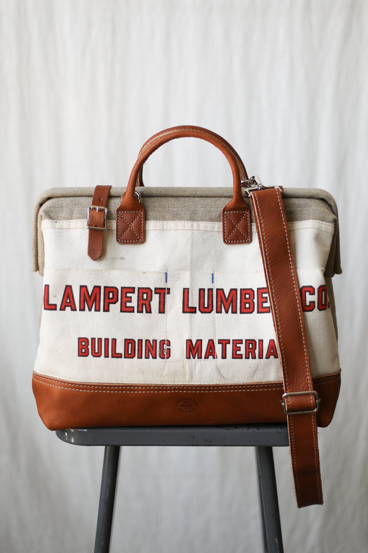 1960's era Salvaged Hemp & Lumber Apron Carryall