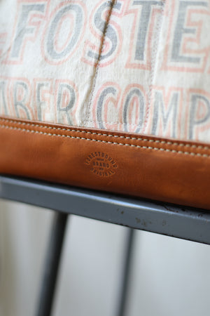1950's era Salvaged Canvas & Lumber Apron Carryall