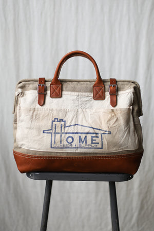 1960's era Salvaged Hemp & Lumber Apron Carryall