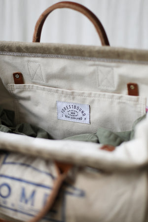 1960's era Salvaged Hemp & Lumber Apron Carryall